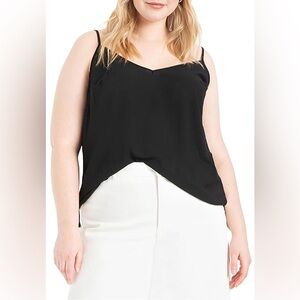 Eloquii | Black V-Neck Cami